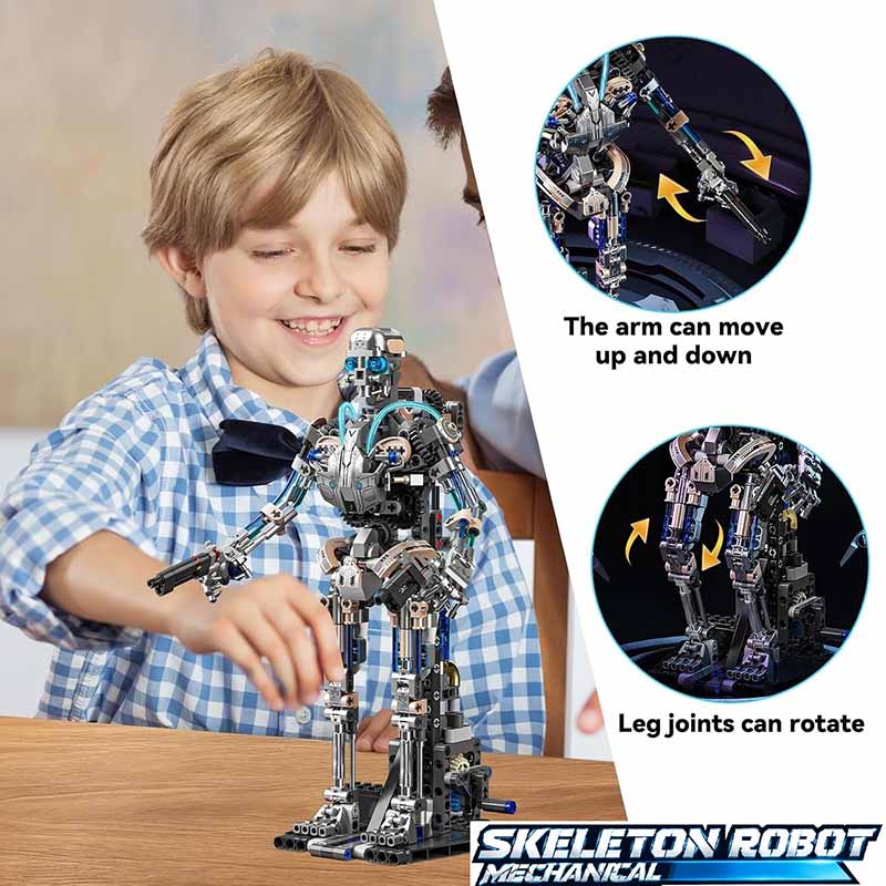 لگو ربات اسکلتی مکانیکی مدل MJ 13091 | ساختنی 692 قطعه